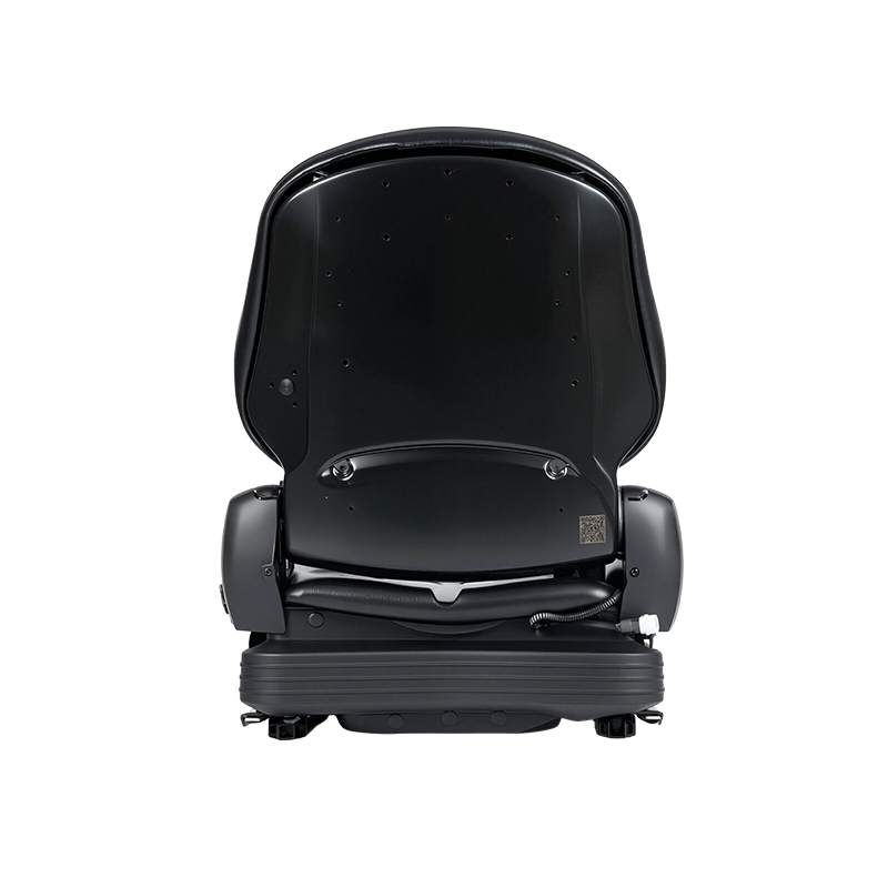 BF16 자재 취급 지게차 장비용 로우 프로파일 비닐 교체 기계식 서스펜션 시트 - EN13490 IT1+IT2가 포함된 검정색